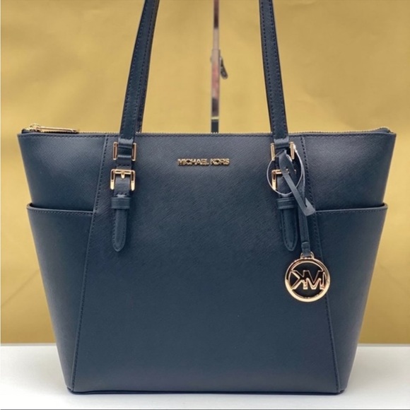 ❤️ New Michael Kors Charlotte Tote ShoulderBag Back